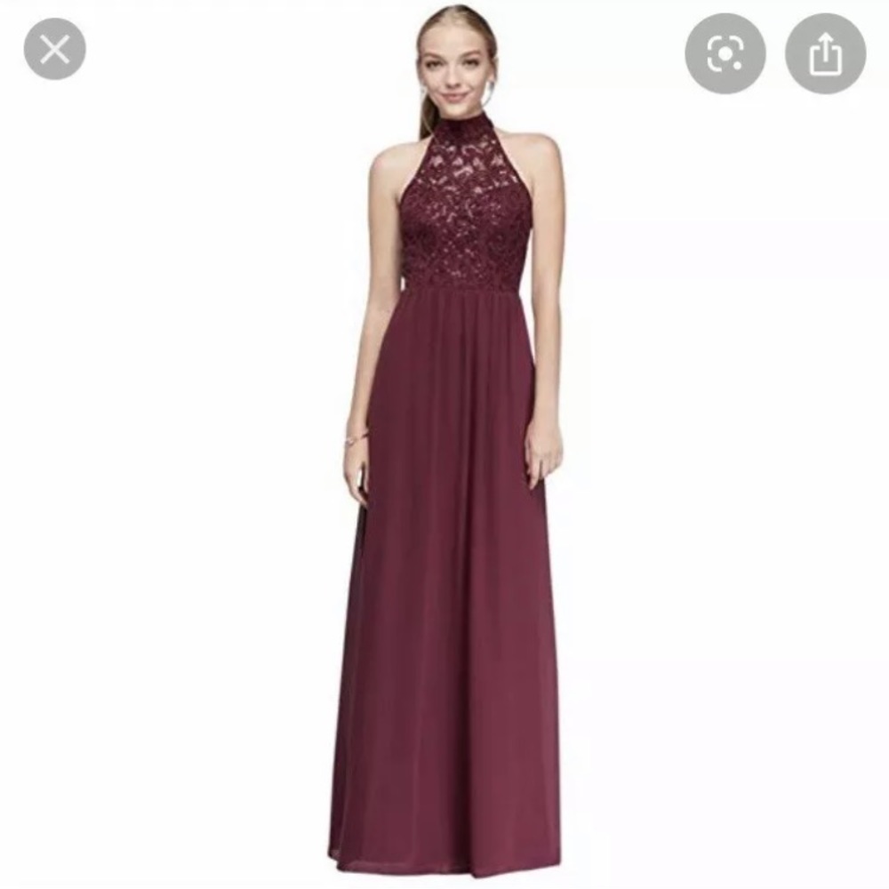 David’s Bridal Bridesmaids dress